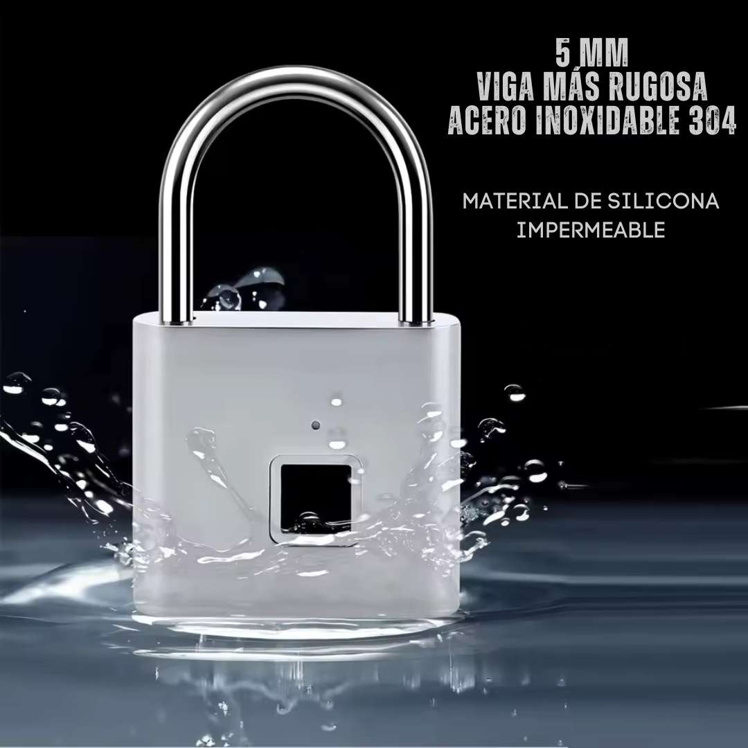 Candado Biométrico SmartLock™ – Seguridad sin llaves 🔐