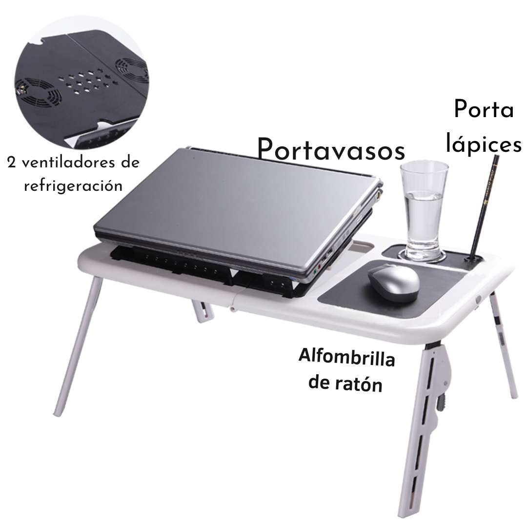 Mesa Plegable Ergonómica™ – Comodidad total para tu laptop 💻