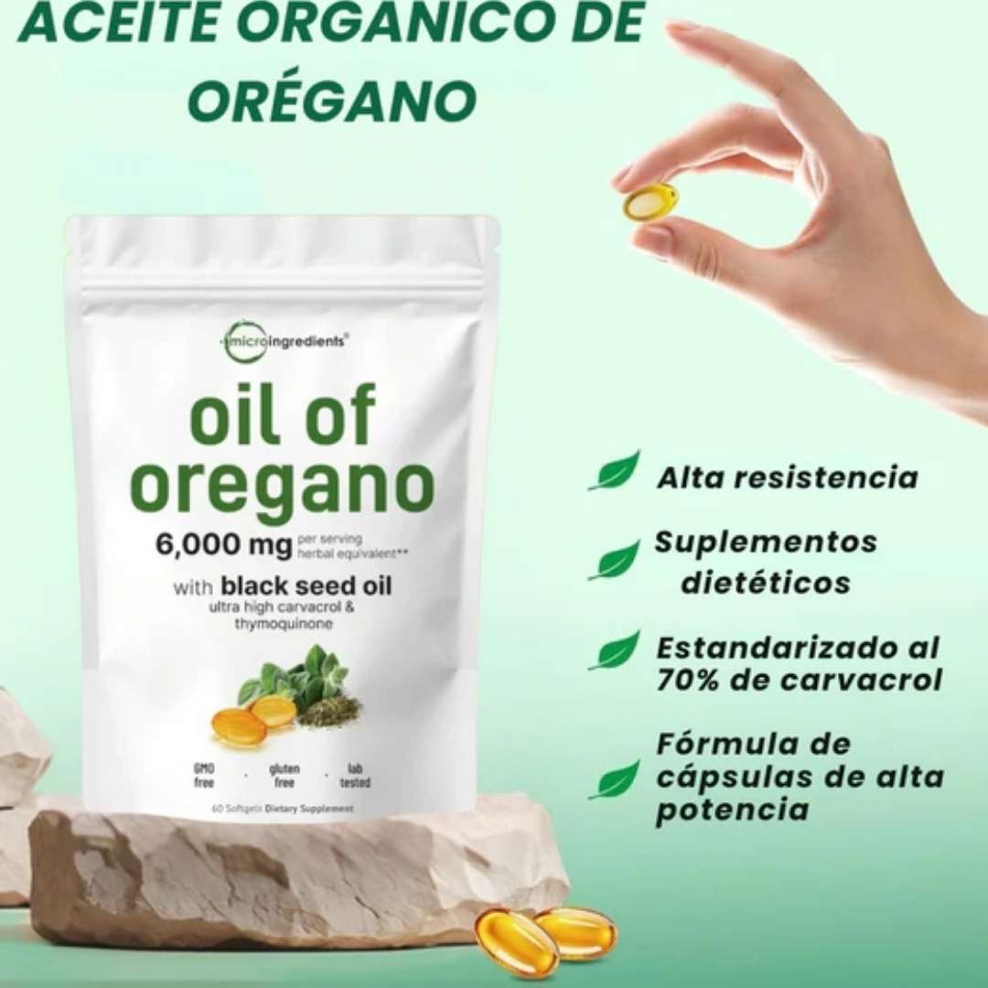Oil of Oregano™ + Black Seed – Escudo natural para tus defensas 🌿