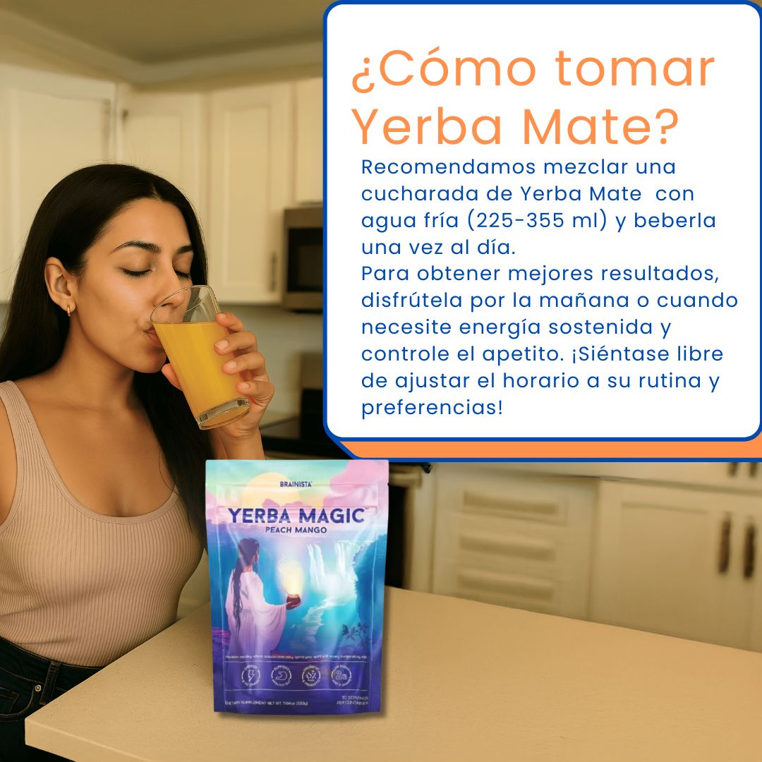 Yerba Magic Peach Mango™ – Energía natural con el mejor sabor 🍑🥭
