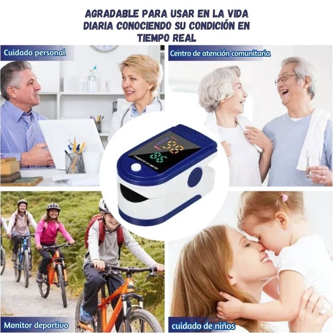 Combo Salud Vital™ – Tensiómetro Digital + Oxímetro de Pulso ♥️