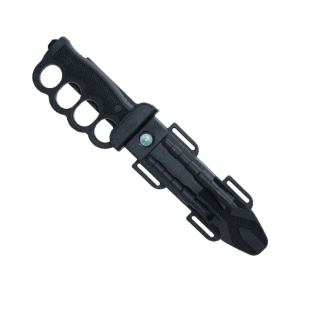 Cuchillo Táctico 10-en-1 Survival™ – Acero Inoxidable 🗡️