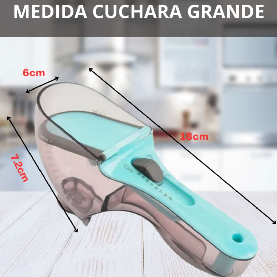Cooking Max™ Combo – Set Doble de Cucharas Medidoras 🥣
