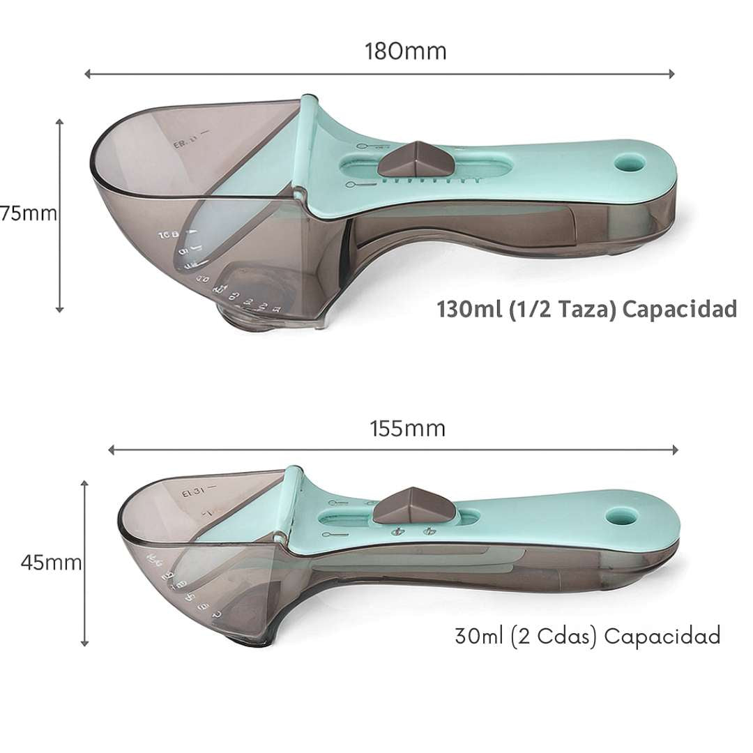 Cooking Max™ Combo – Set Doble de Cucharas Medidoras 🥣