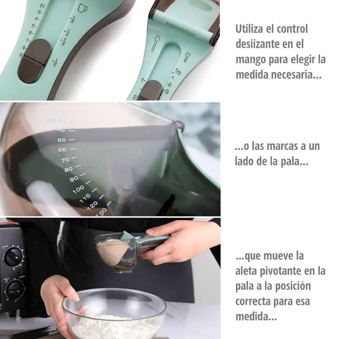 Cooking Max™ Combo – Set Doble de Cucharas Medidoras 🥣