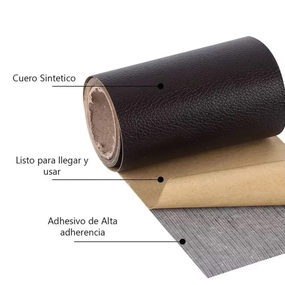 Fixto™ Autoadhesivo de Cuero – ¡Dale vida nueva a tus muebles! 🛋️