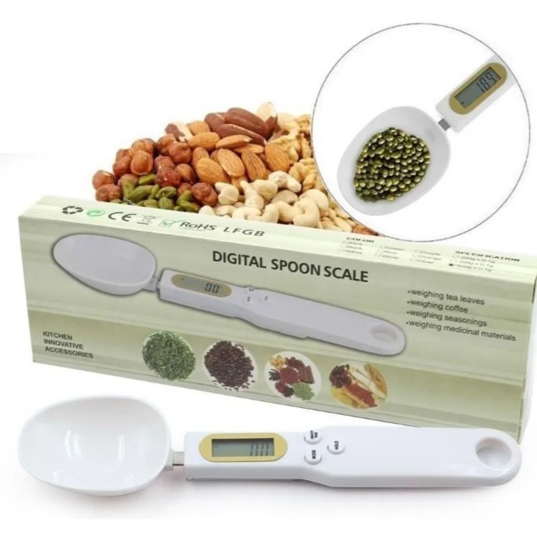 Cuchara Gramera Digital 500g™ – Medición Precisa 📏