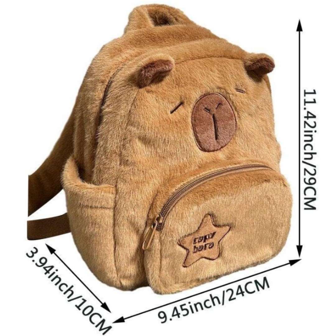 Combo CapyBag™ Mochila + Lonchera Térmica 🧸