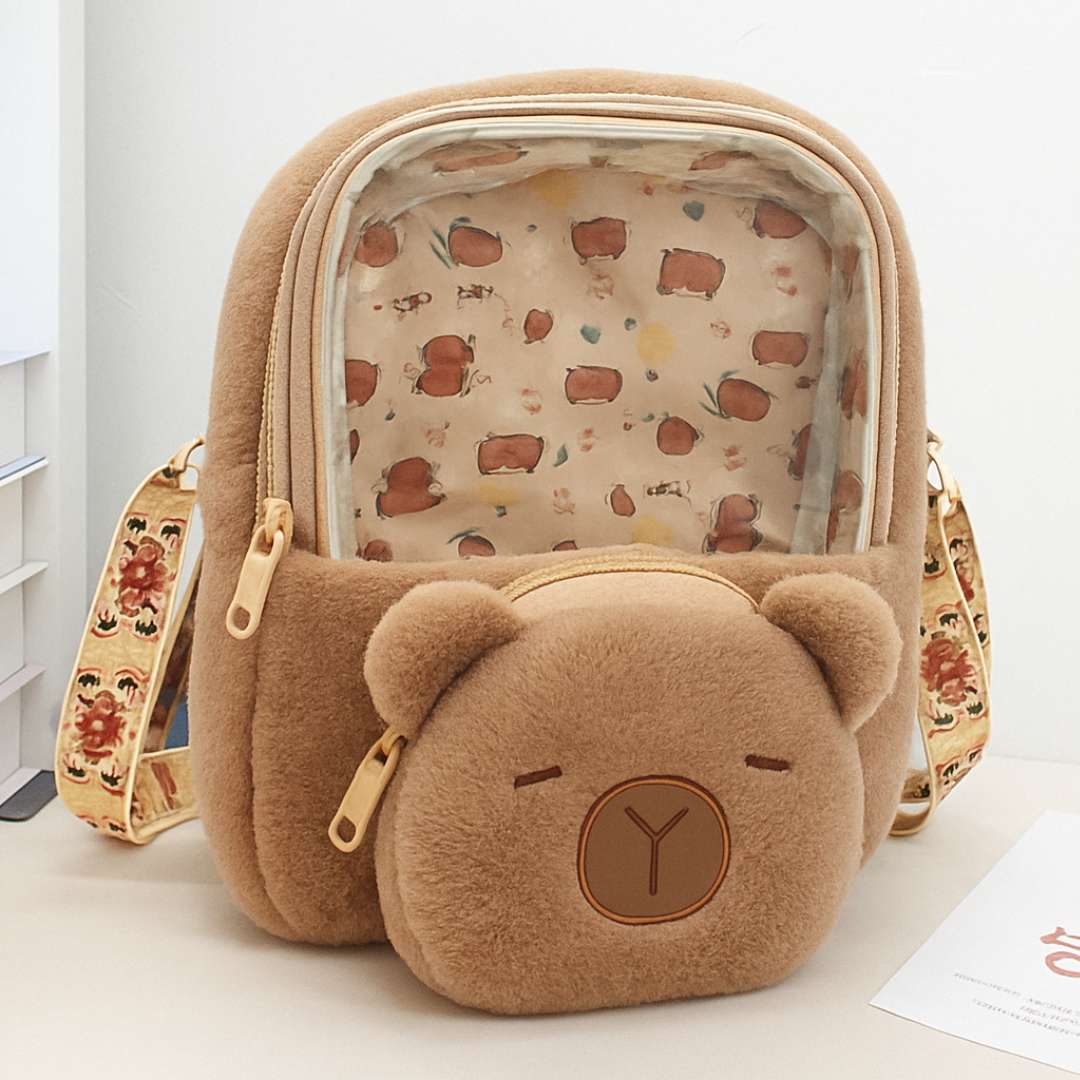 Combo CapyBag™ Mochila + Lonchera Térmica 🧸