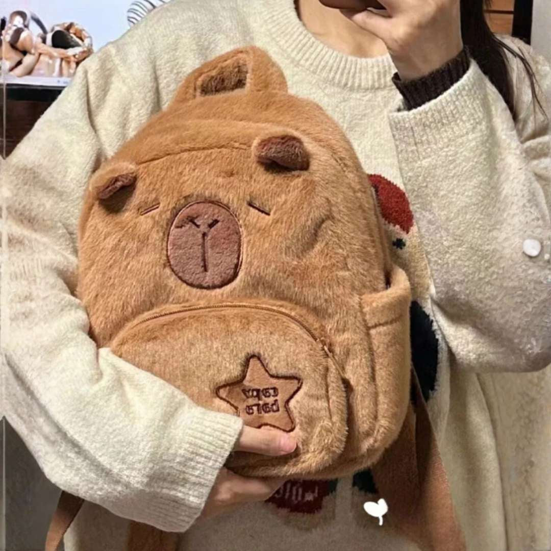 Combo CapyBag™ Mochila + Lonchera Térmica 🧸