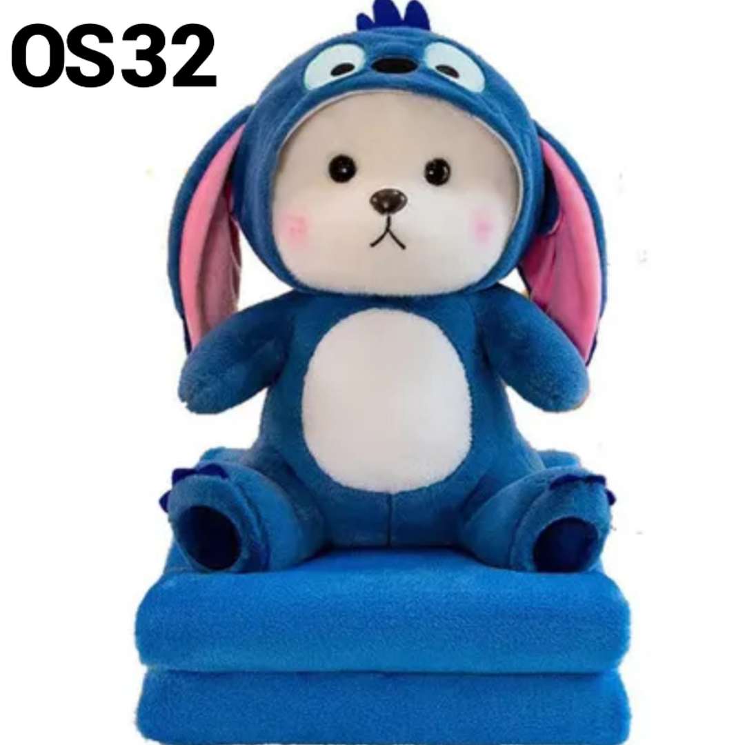 Peluche Cobija 3 en 1 SoftDream™ – Ternura y Comodidad 🧸