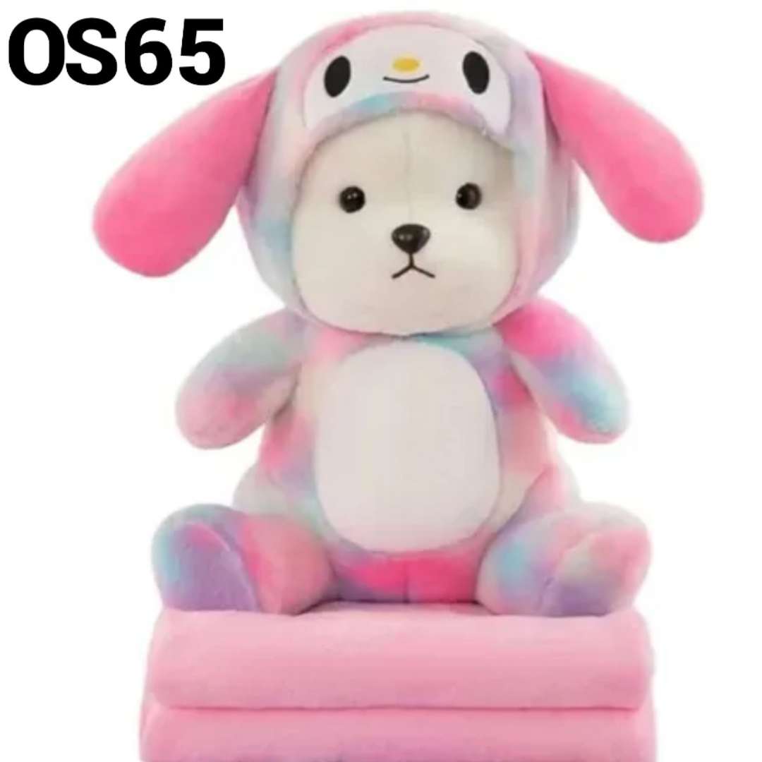 Peluche Cobija 3 en 1 SoftDream™ – Ternura y Comodidad 🧸