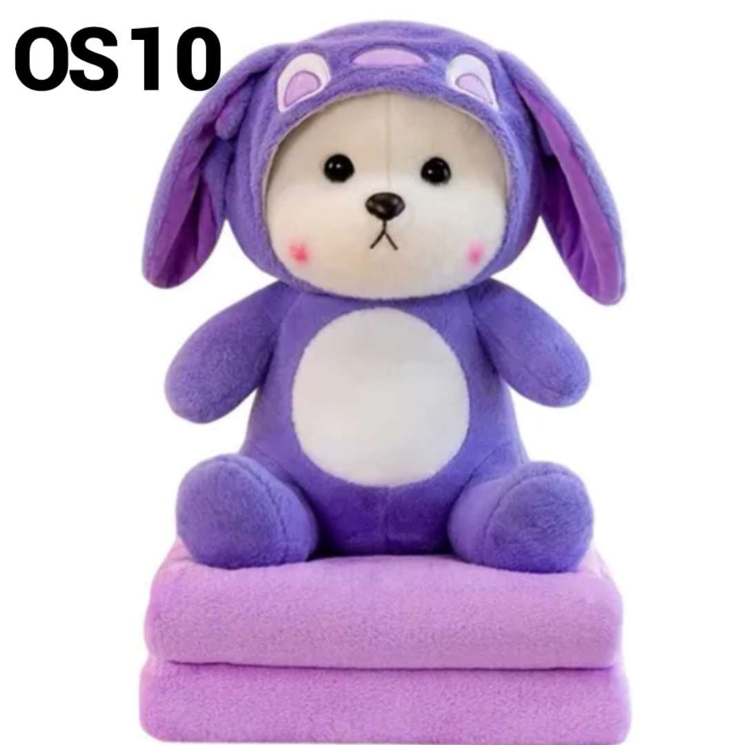 Peluche Cobija 3 en 1 SoftDream™ – Ternura y Comodidad 🧸