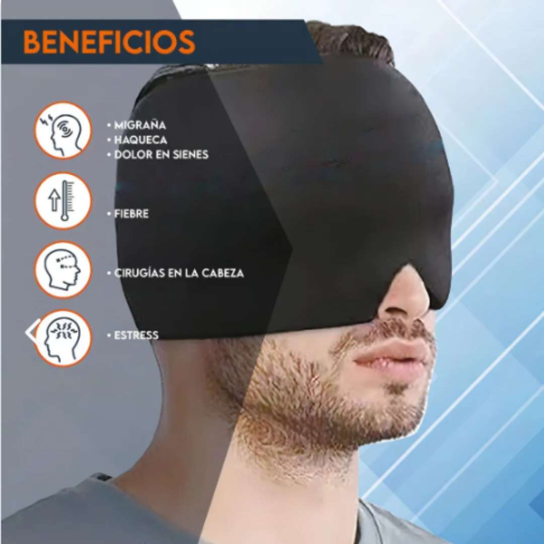 Gorro Terapéutico 360° Frío & Calor – Alivio Cefálico 🧊🔥