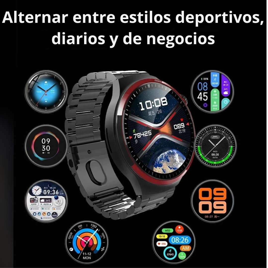 Smartwatch JY37™ – Estilo, Salud y Potencia en tu muñeca ⌚