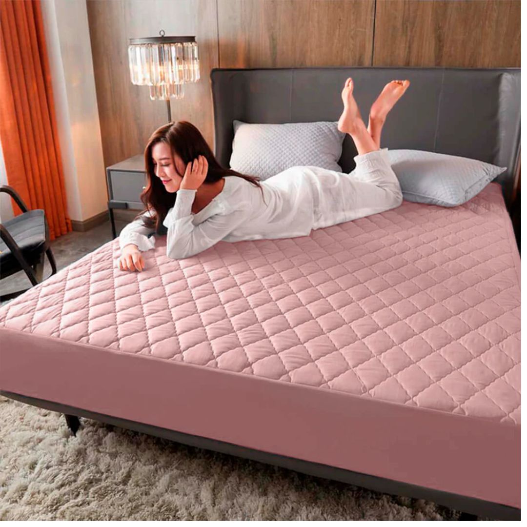 Protector de Colchón Premium Antifluido  – Descansa limpio, seguro y sin manchas 💤