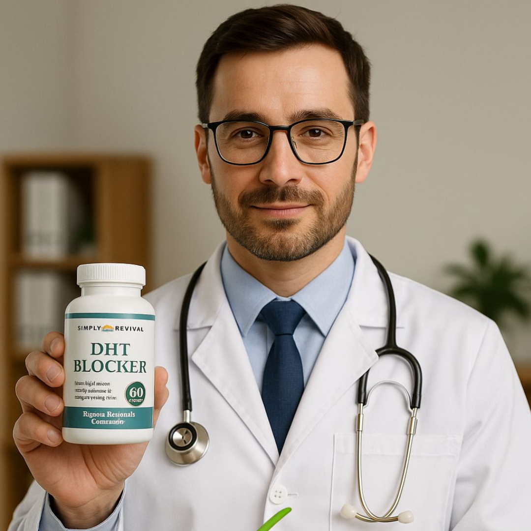 Block DHT New™ x 60 cáps – Suplemento Anticaida Y Crecimiento 💇🏻‍♂️