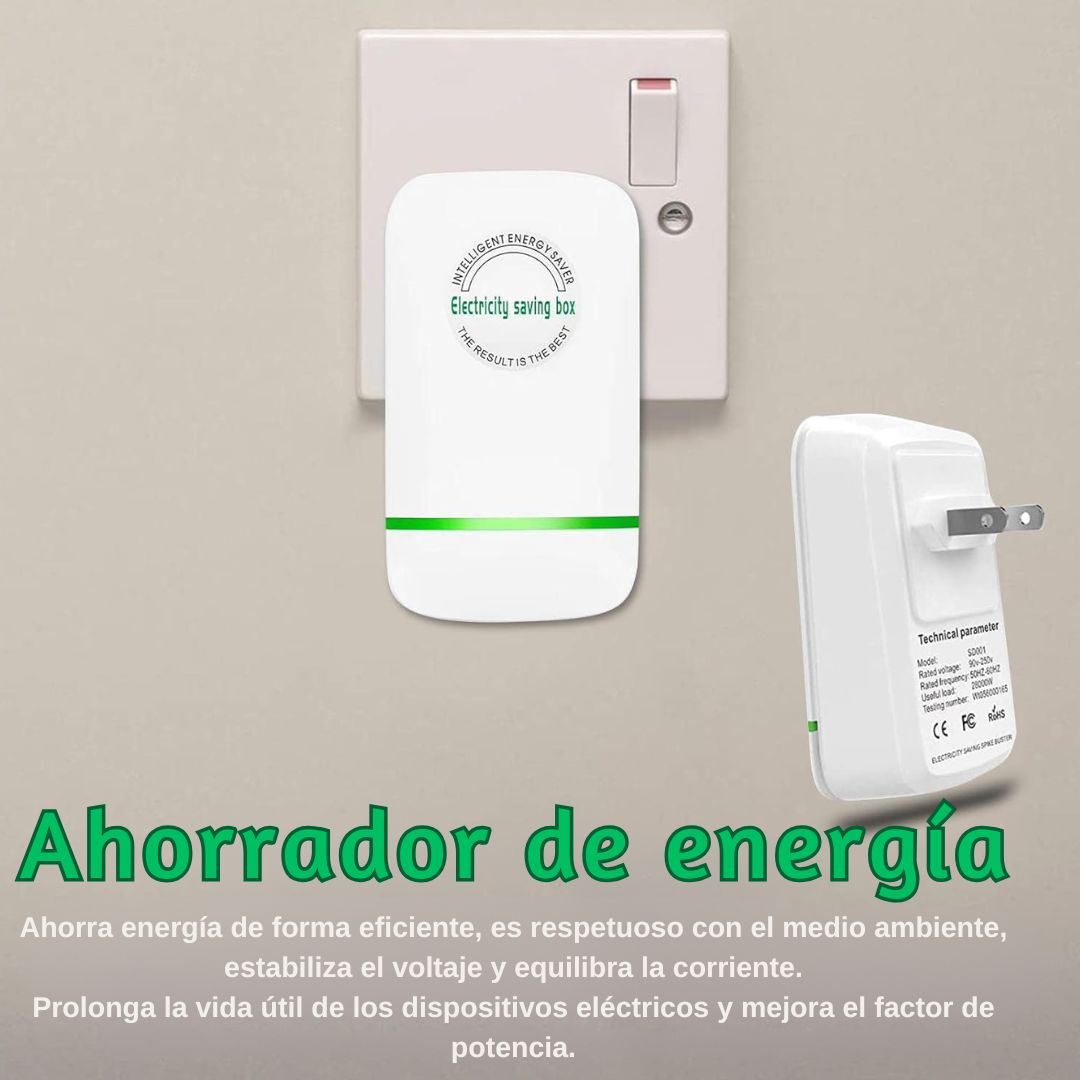 ⚡ Pack x2 Energy Saver™ – Paga menos luz y protege tus electrodomésticos desde hoy