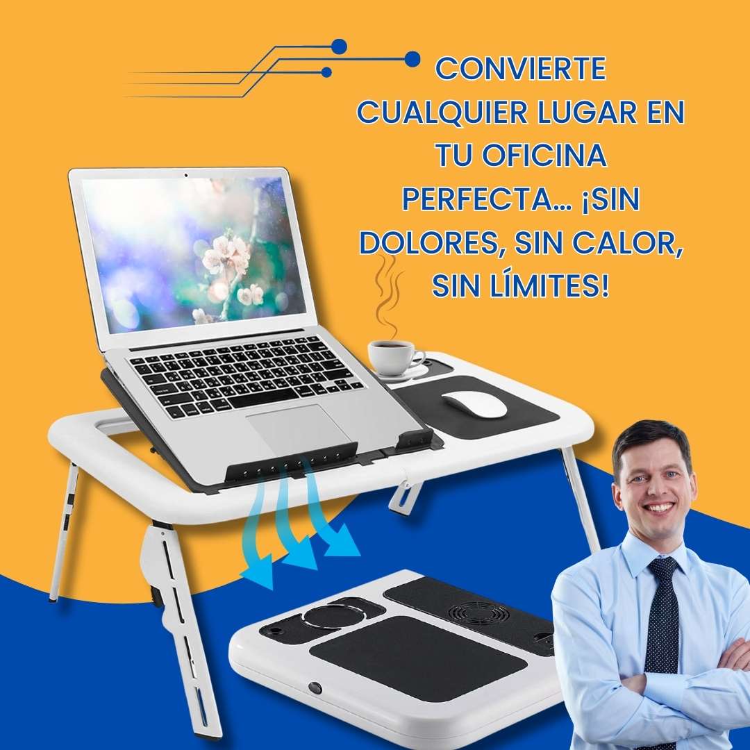 Mesa Plegable Ergonómica™ – Comodidad total para tu laptop 💻