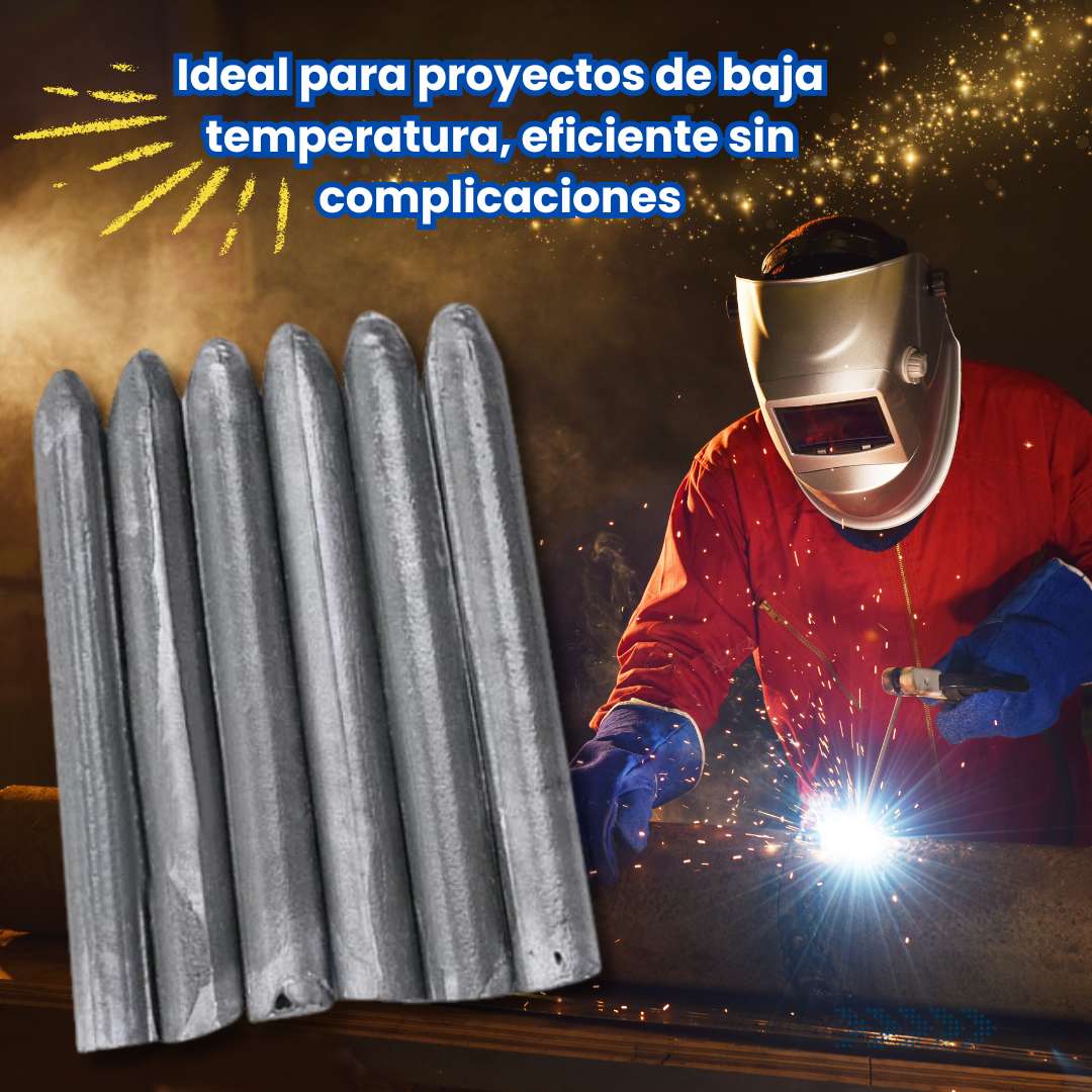 Varillas de Soldadura Low‑Temp™  – Unión Rápida para Cobre, Aluminio, Acero 🛠️