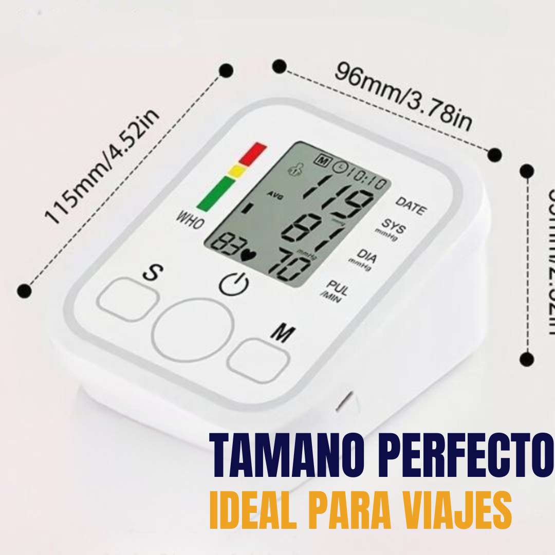 Tensiómetro Digital de Brazo – Controla tu salud desde casa con precisión médica 🩺