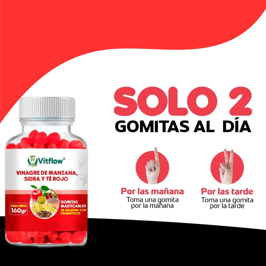 Vital Flow™ x 60 gomitas – Control natural para tu cuerpo 🌿