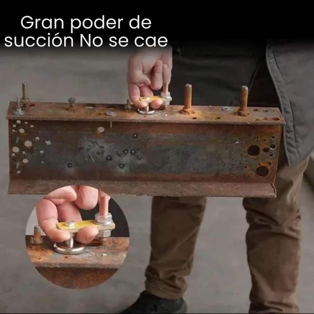 Soporte Tierra Magnético™ – Conexión profesional y segura 🤝