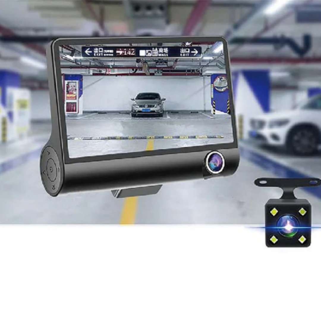 Combo Triple Vigilancia DVR™ - Tu Seguridad 3 en 1 en Alta Definición 🚗