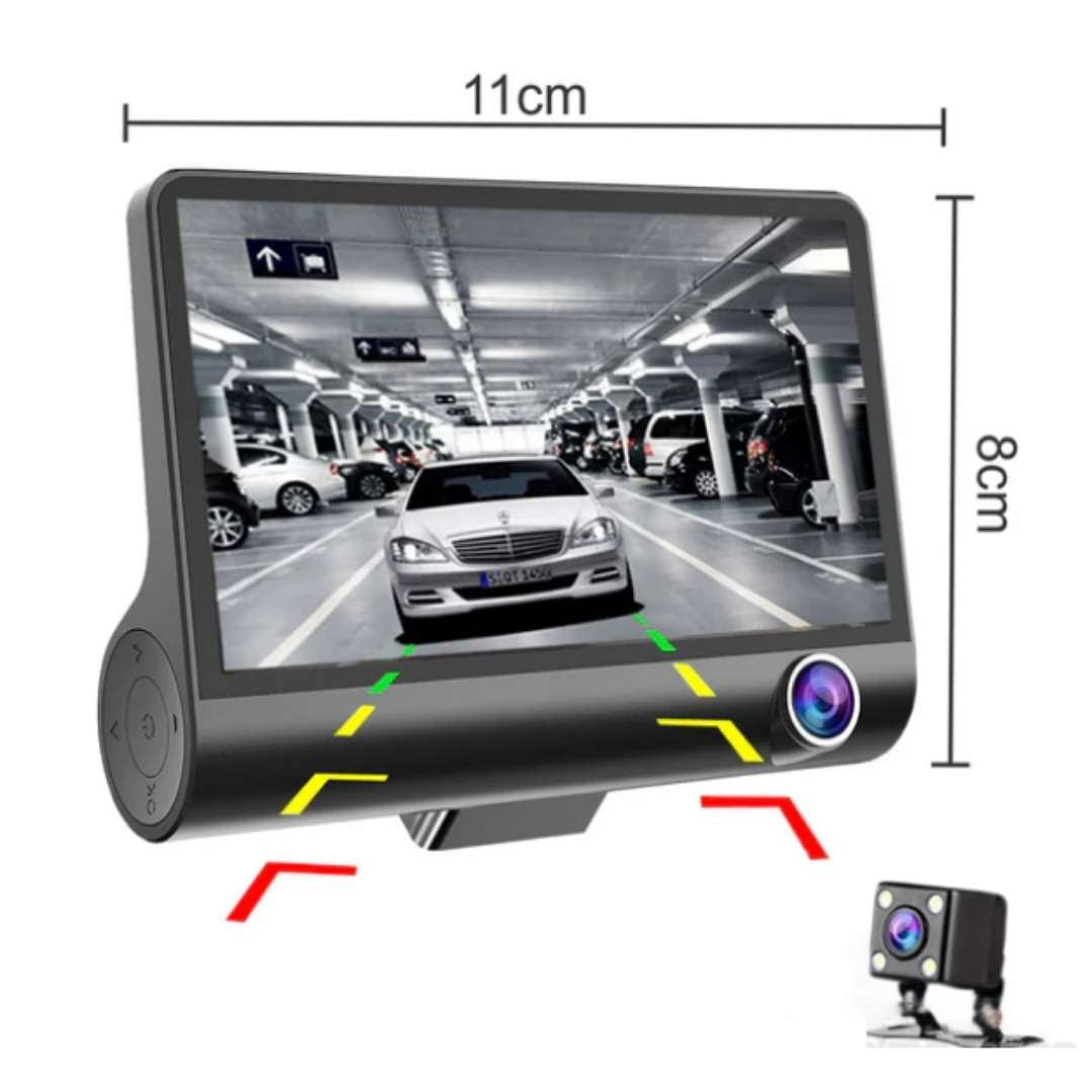 Combo Triple Vigilancia DVR™ - Tu Seguridad 3 en 1 en Alta Definición 🚗