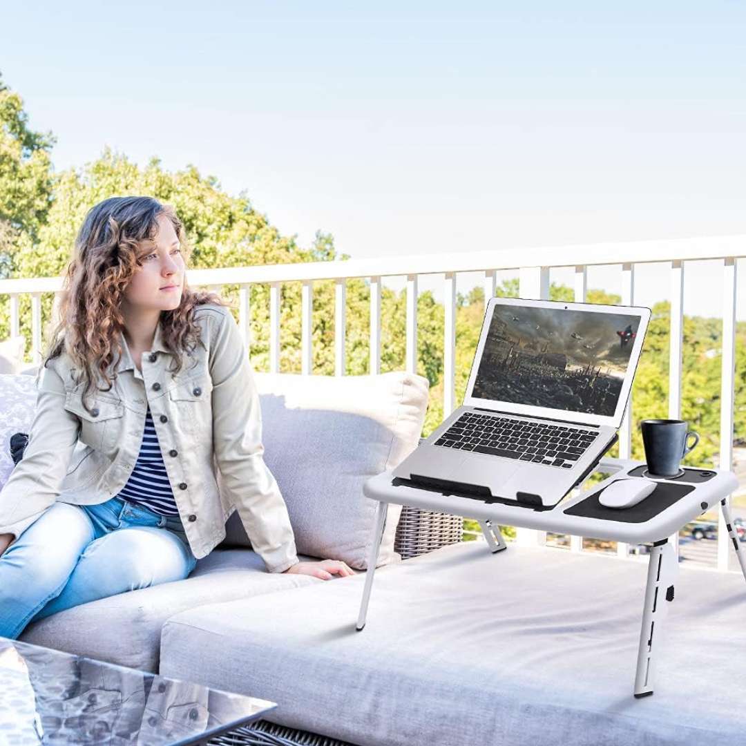 Mesa Plegable Ergonómica™ – Comodidad total para tu laptop 💻