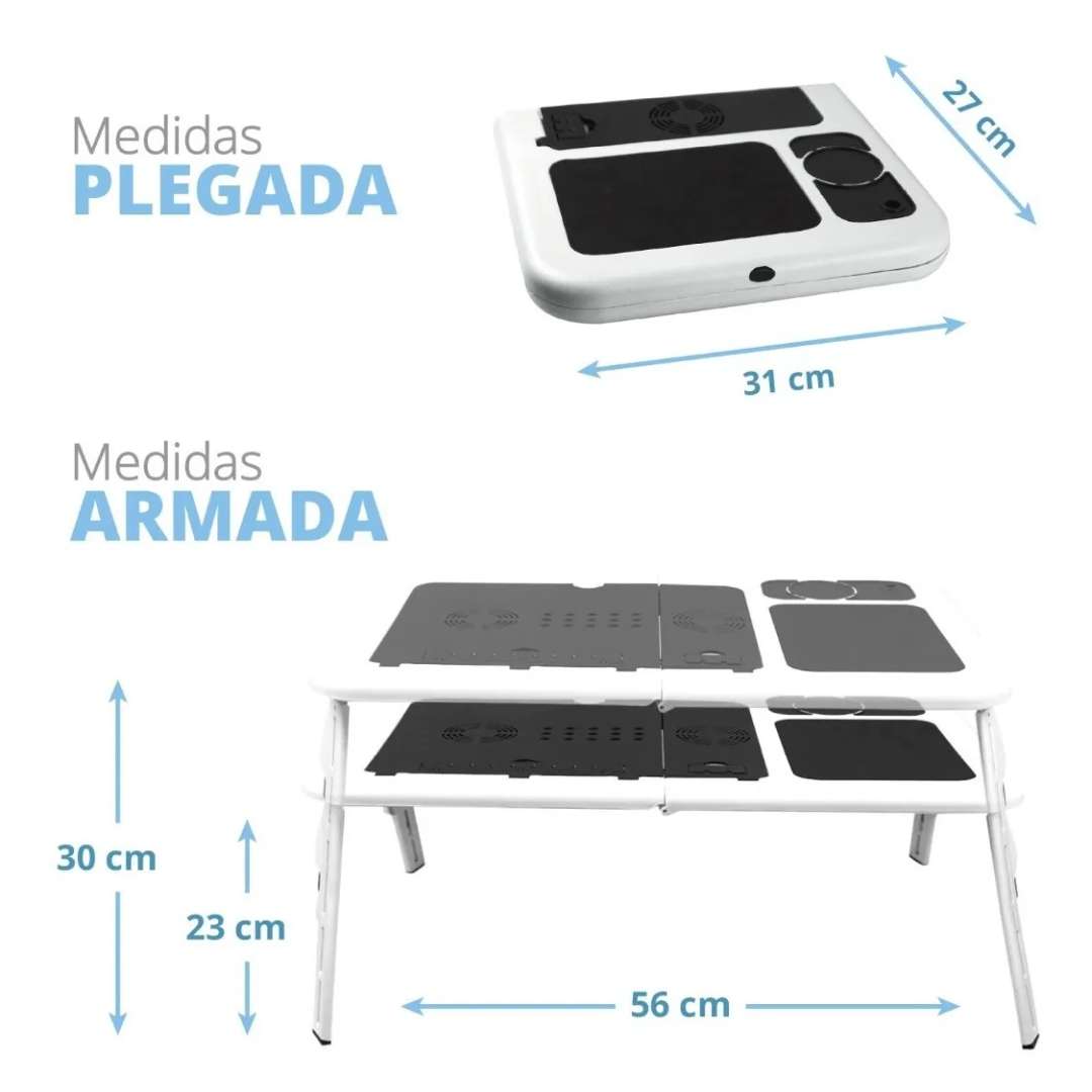 Mesa Plegable Ergonómica™ – Comodidad total para tu laptop 💻