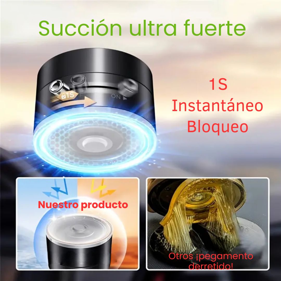 Grip360™ – Soporte Premium de Teléfono con Succión de Vacío y Rotación 360° 📱