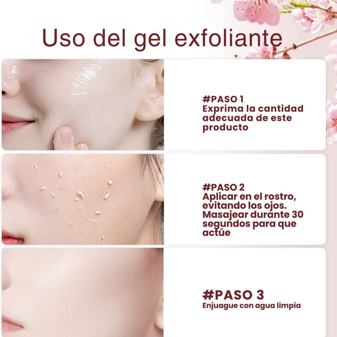 🌿 Gel Exfoliante Purificante QUARXERY – Limpieza Profunda e Hidratación Natural  ✨