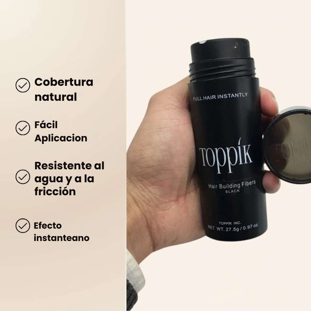 Toppik™ Fibras Capilares  – Cabello más denso al instante 💇‍♂️