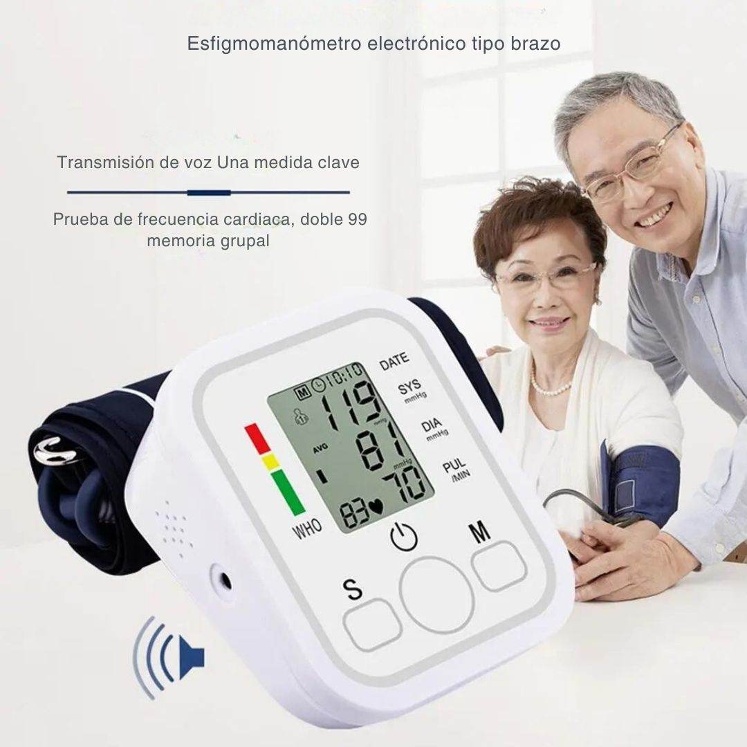 Combo Salud Vital™ – Tensiómetro Digital + Oxímetro de Pulso ♥️