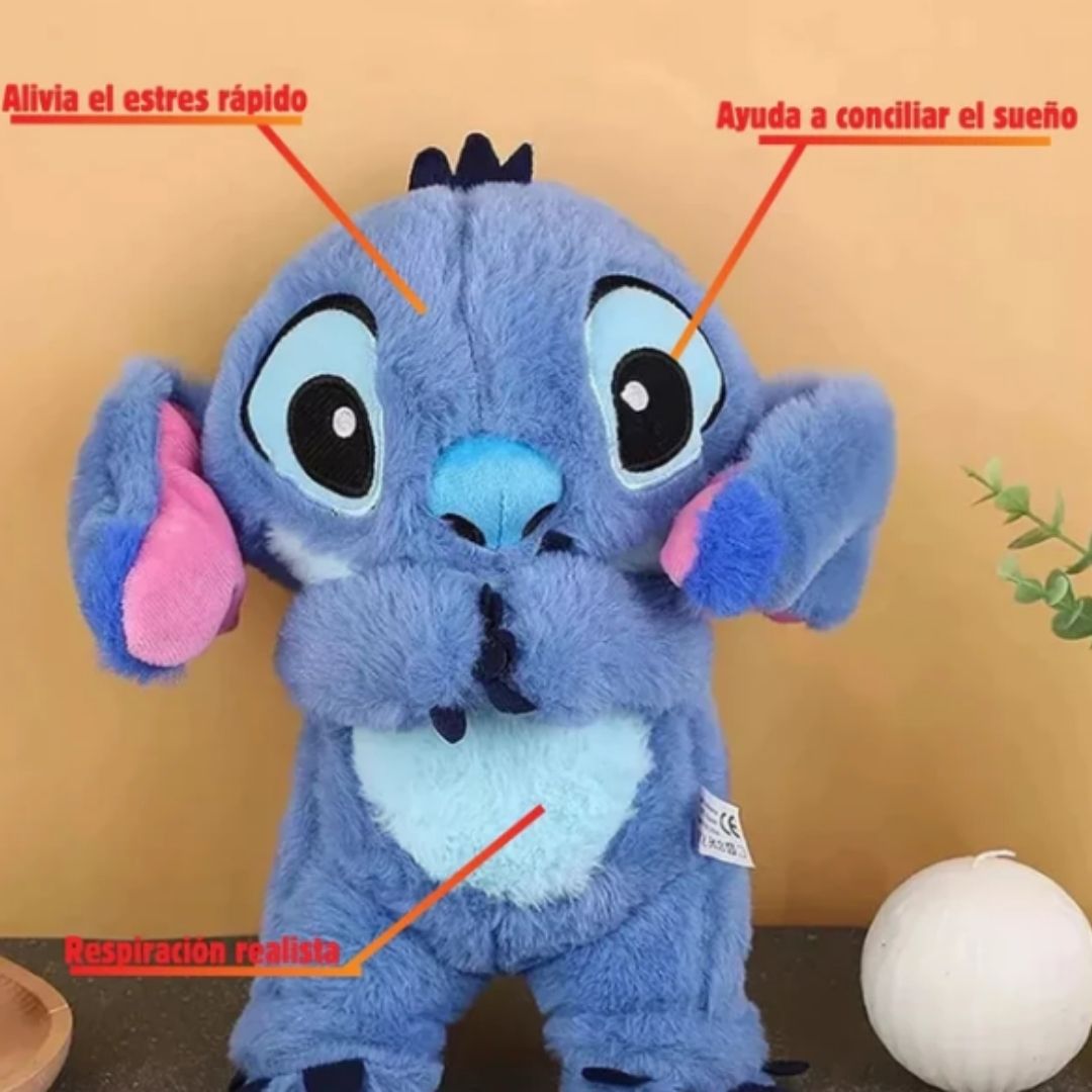 Peluche Interactivo Relajante STICH 💙🩷