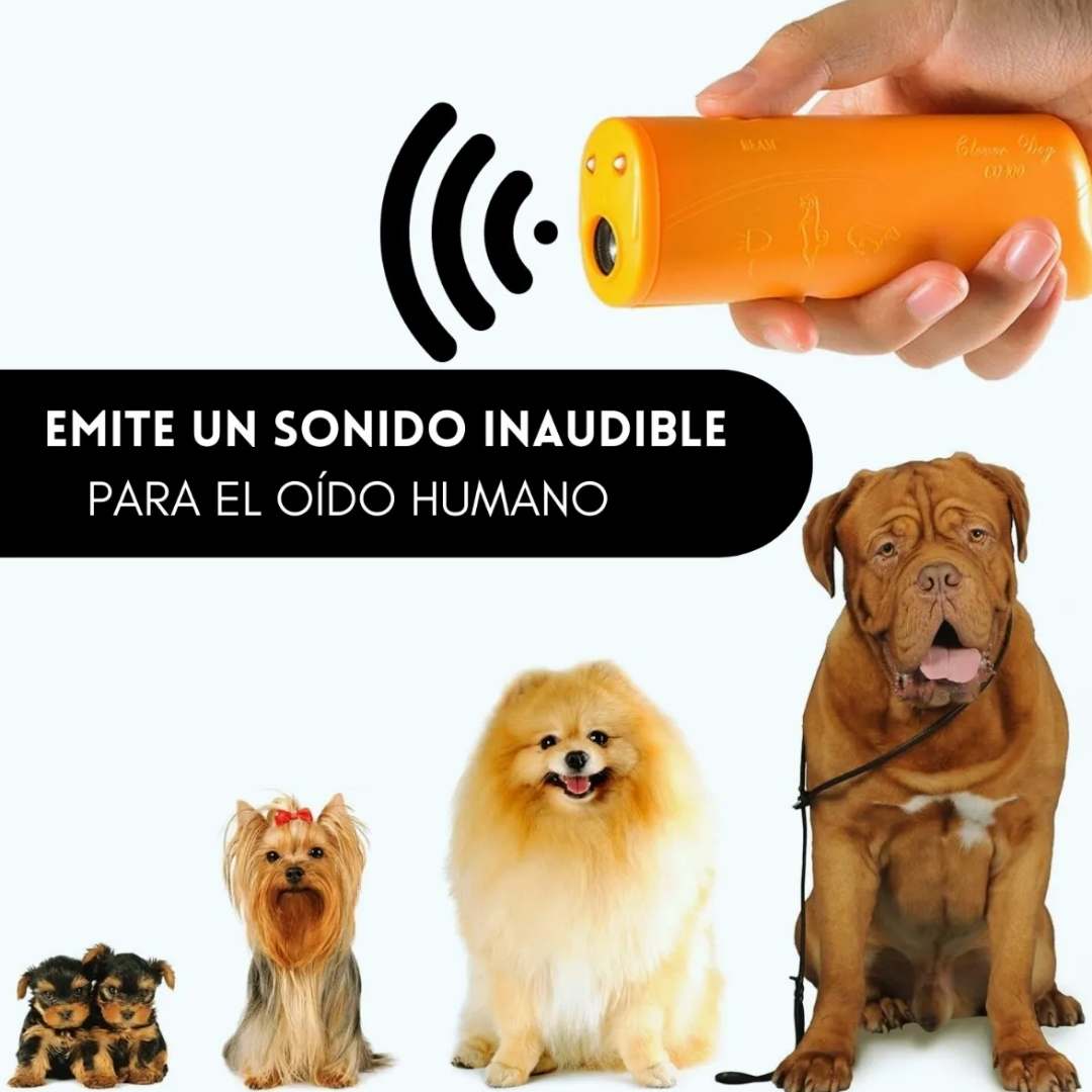 Trainer Sonic™ – Dispositivo Ultrasónico de Adiestramiento y Control Canino Portátil 🐶