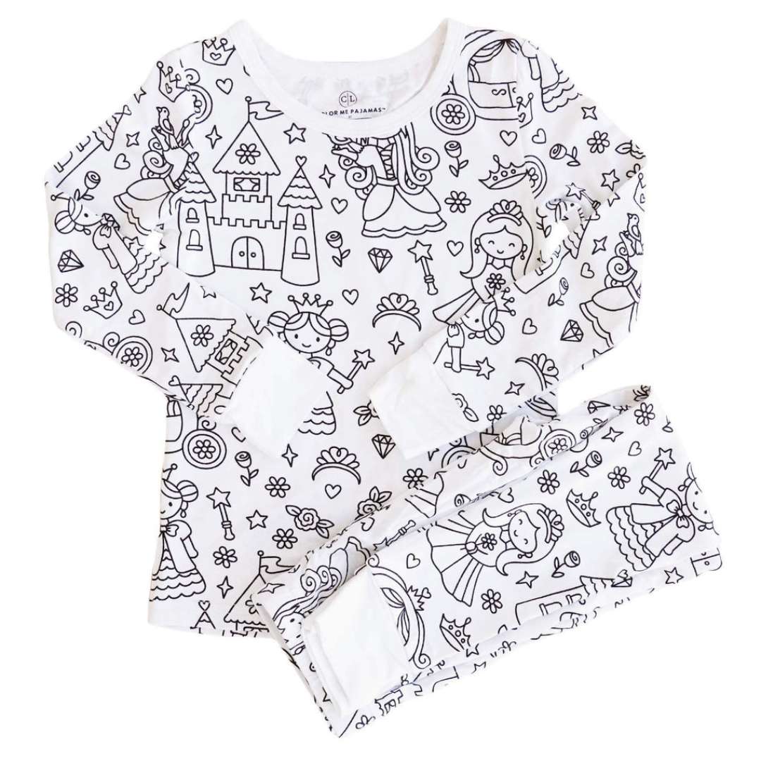 Pijamas para Pintar™ – Diversión creativa con colores lavables 🖍️