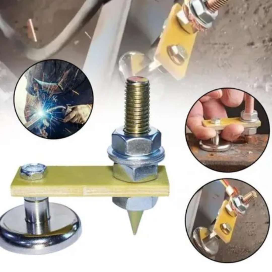 Soporte Tierra Magnético™ – Conexión profesional y segura 🤝