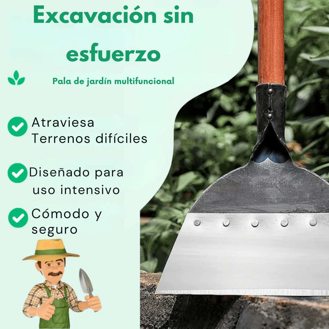 Pala Multifuncional™ – Corte y limpieza sin esfuerzo 🛠️