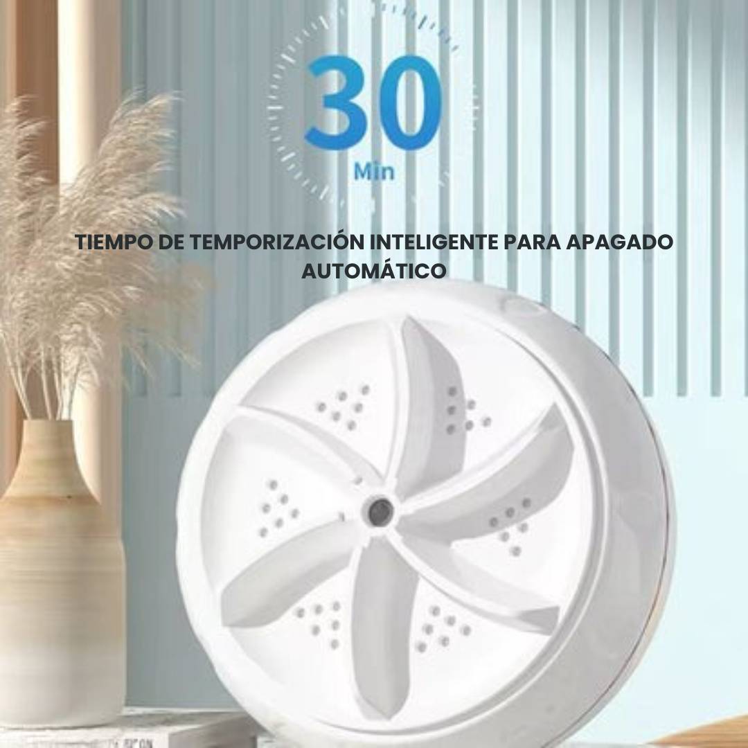 Mini Lavadora Ultrasónica Portátil™ – Lava sin esfuerzo, en cualquier lugar 🌀