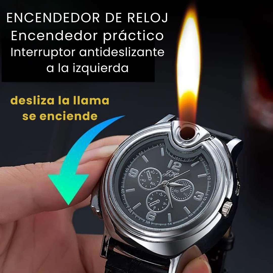 Reloj Encendedor™ – Elegancia y Fuego en tu Muñeca ⌚🔥