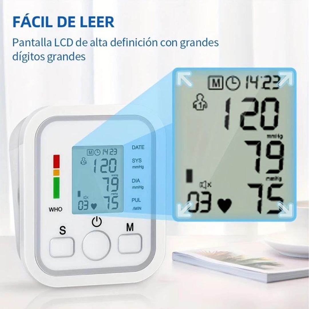 Combo Salud Vital™ – Tensiómetro Digital + Oxímetro de Pulso ♥️