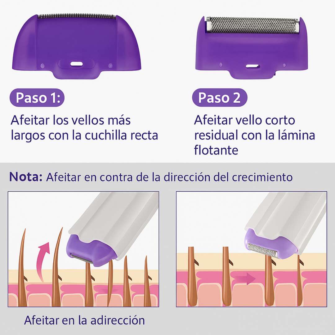 FlawlessTouch™ – Removedor de Vello Recargable 🌸