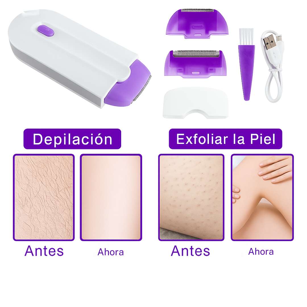 FlawlessTouch™ – Removedor de Vello Recargable 🌸
