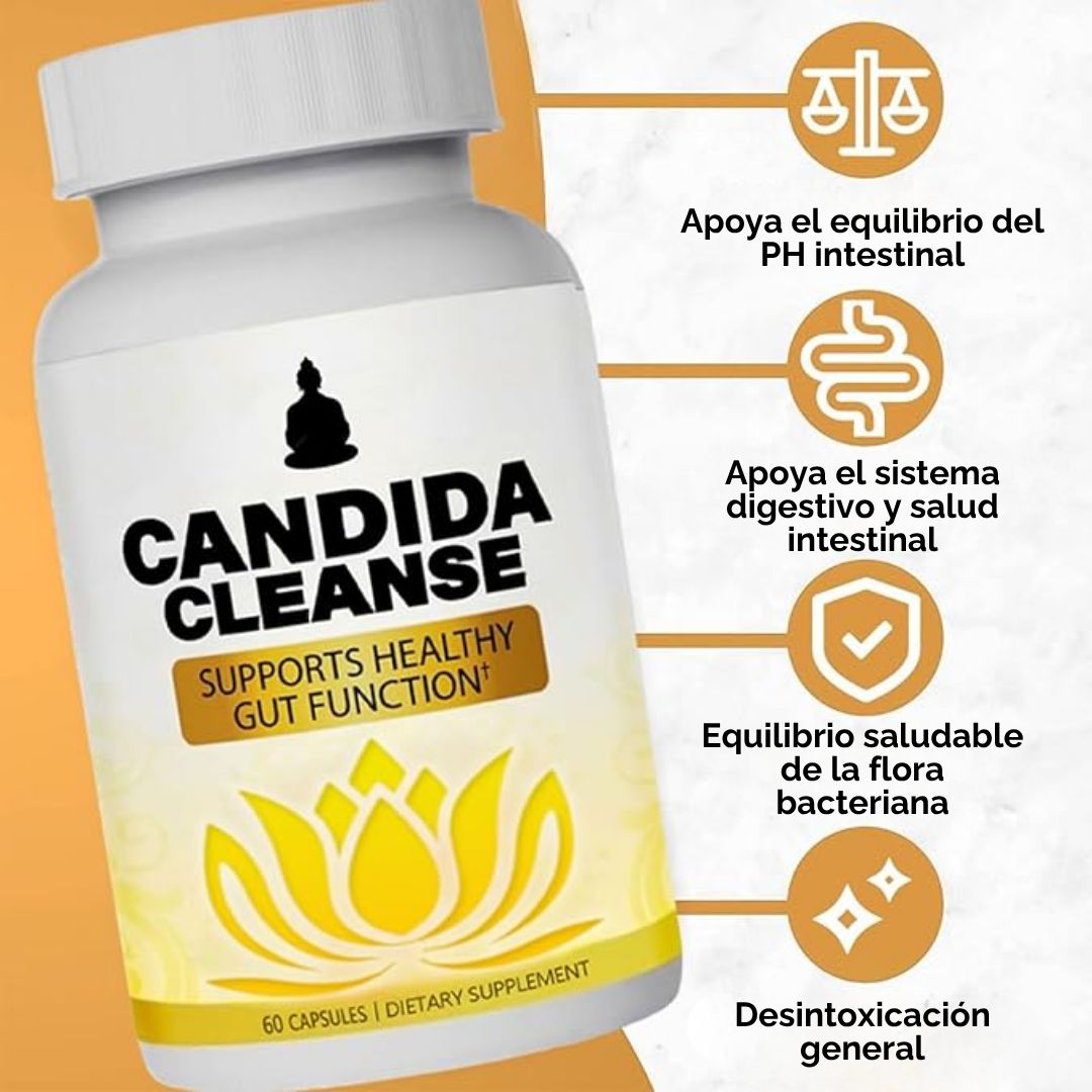 Candida Cleanse Pure Peak™  – Equilibrio digestivo y vaginal al natural 🌱