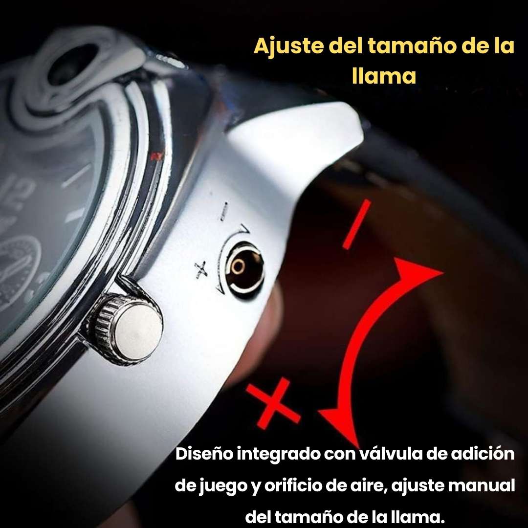 Reloj Encendedor™ – Elegancia y Fuego en tu Muñeca ⌚🔥