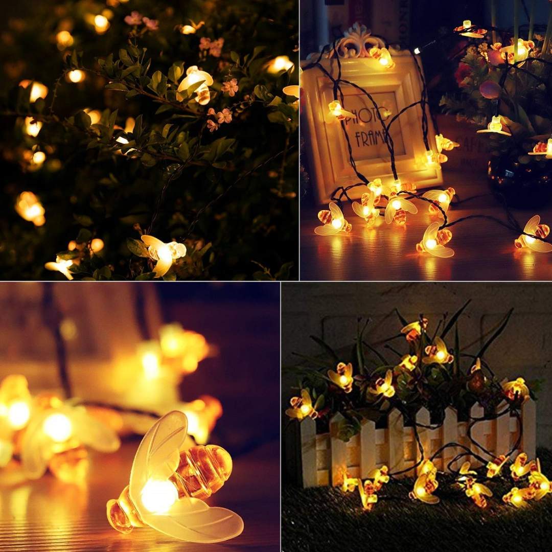 🌞 Luces Solares Abejitas™ – Magia para tu jardín 🐝