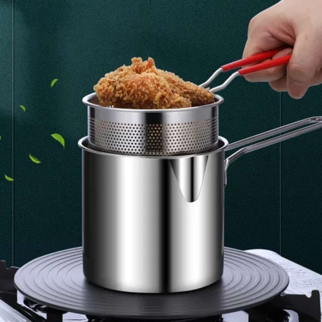Mini Freidora Tempura Japonesa™ 1.2L – Crocante en minutos 🍤