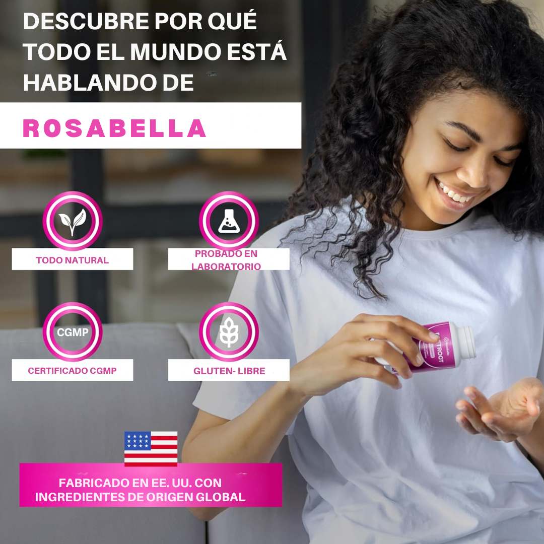 Rosabella Beet Root™ x 60 cáps – Circulación y energía natural desde dentro ❤️‍🩹